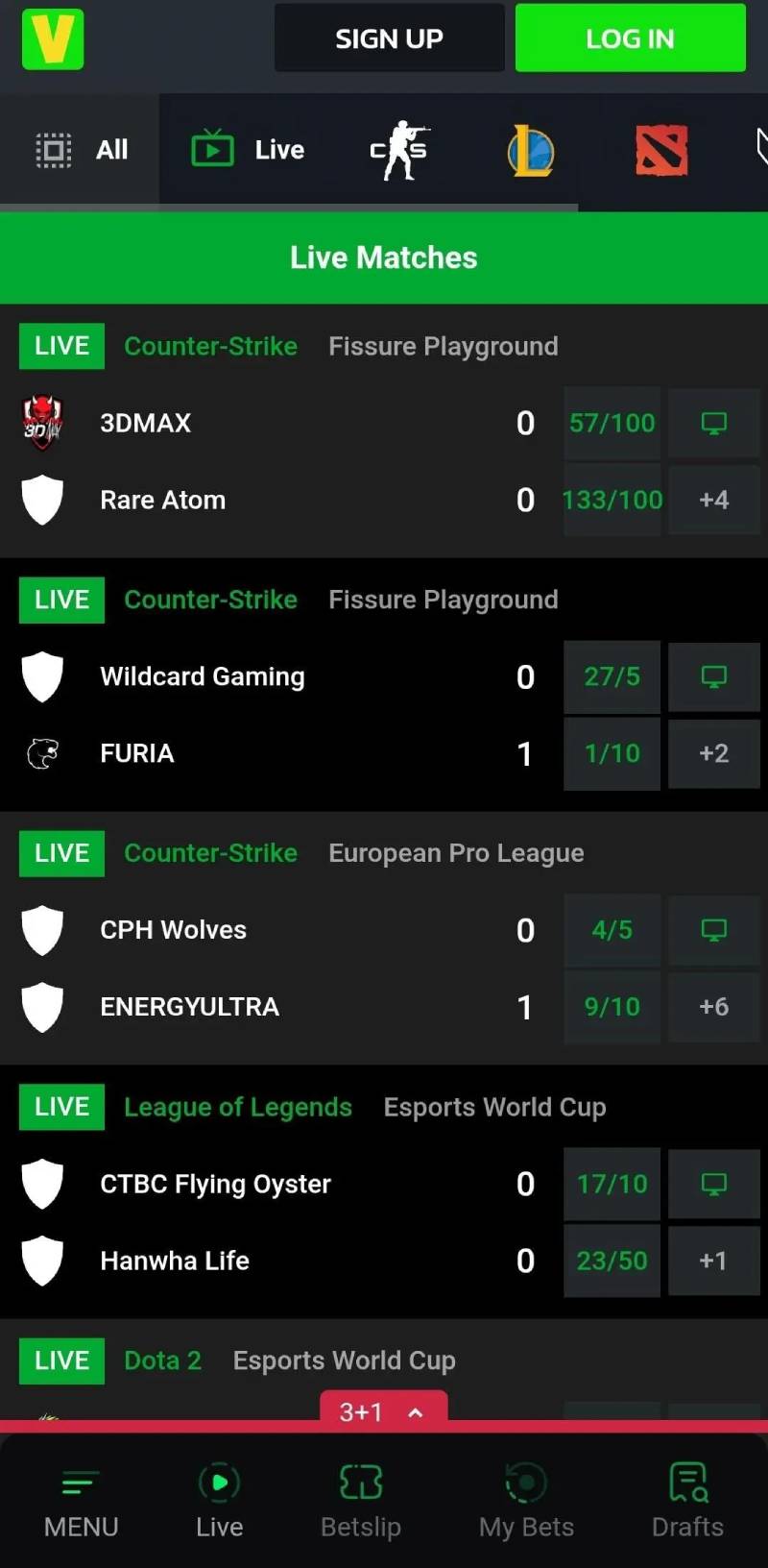 Đặt cược trực tiếp eSports là gì?