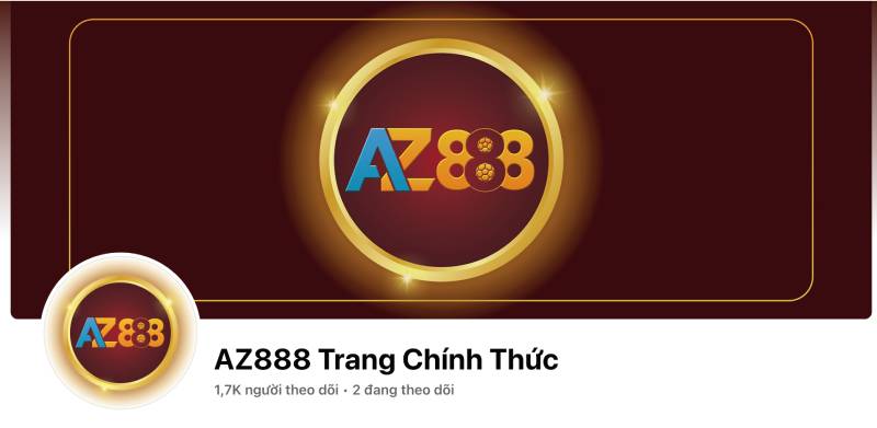 Liên hệ AZ888 qua Fanpage Facebook